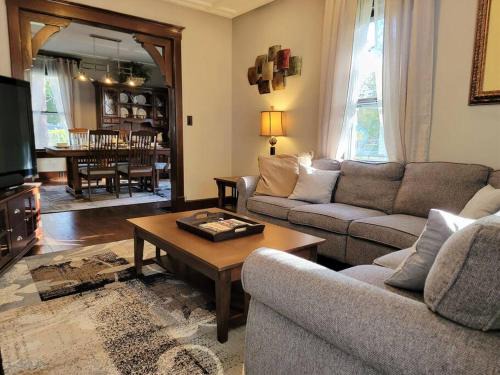 South Beloit House | Inviting Craftsman Home with Fenced Yard for Families & Pets