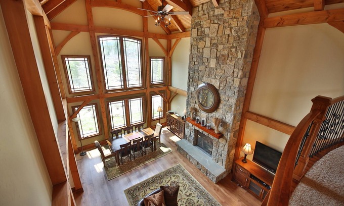 Winter Park House | Guest Rated: Beautiful Timber Frame Home with Game Room