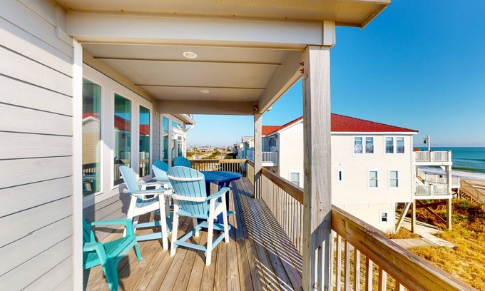 Ocean City Beach House | Pet-Friendly Ocean View Retreat with Hot Tub & Balcony