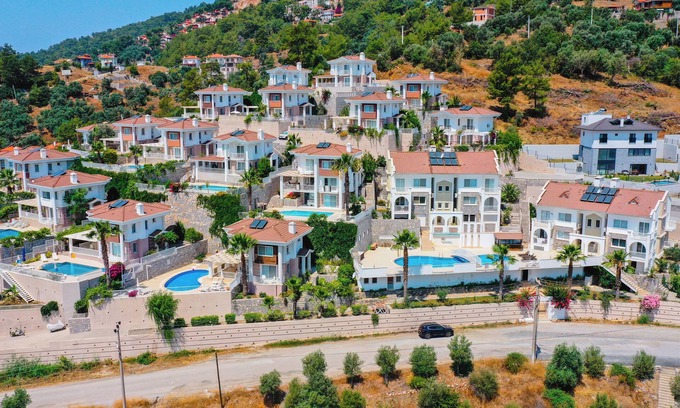 Sarigerme Villa | Idyllic Villa with Private Pool and Ocean Views, Near Town