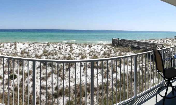Pensacola Beach Condo | Oceanfront 2 Bedroom Condo with Pool at Starboard Village