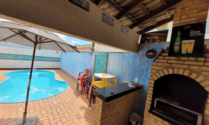 Praia do Morro House | Cozy Duplex Near Morro Beach with Pool & Pet-Friendly!