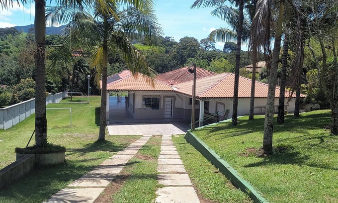 Extrema House | Idyllic Farm Retreat with Pool Near Rio Jaguari Waterfall