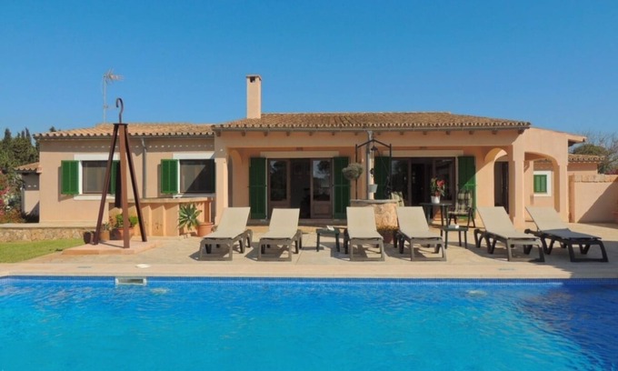 Portopetro Villa | Idyllic Finca with Private Pool near Cala Mondrago Beach