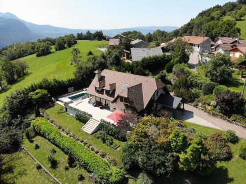 Marignier Villa | Charming French Mountain Home with Pool and Ocean Views