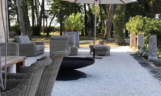 La Romieu House | Elegant Gascon Manor House with Private Pool & Ocean View