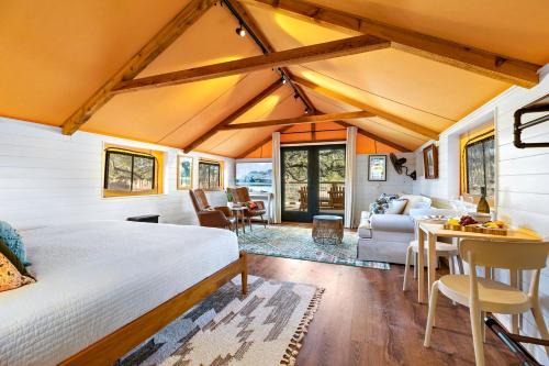 Ingram Other | Beautiful Glamping Tented Cabin in Ingram, Texas, with Access to the Guadalupe River