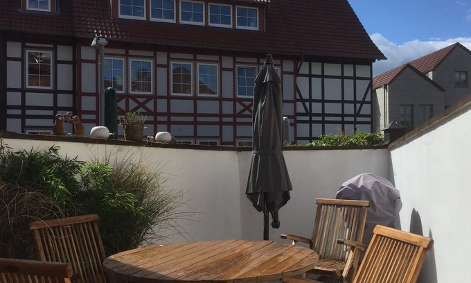 Duderstadt House | Charming Half-Timbered House with Pet-Friendly Amenities
