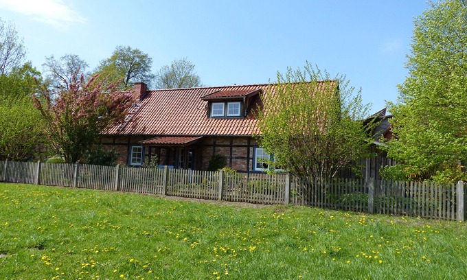 Kuesten House | Charming Half-Timbered House Near Rundling Village for 5