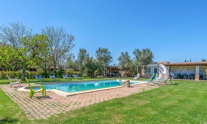 Montalto di Castro House | Relaxing Vacation Home with Pool in a Serene Setting