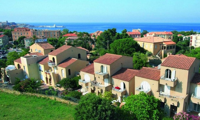 L'Ile-Rousse Resort | Seaside Holiday Haven with Pool, Spa, and Balconies