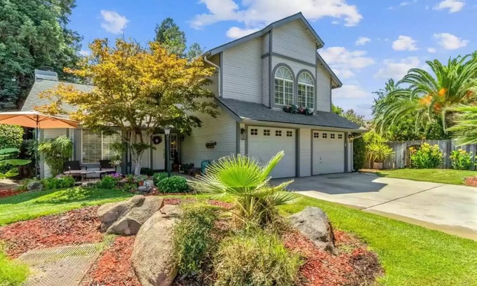 Fresno House | Inviting Home with Pool in Peaceful Gated Community