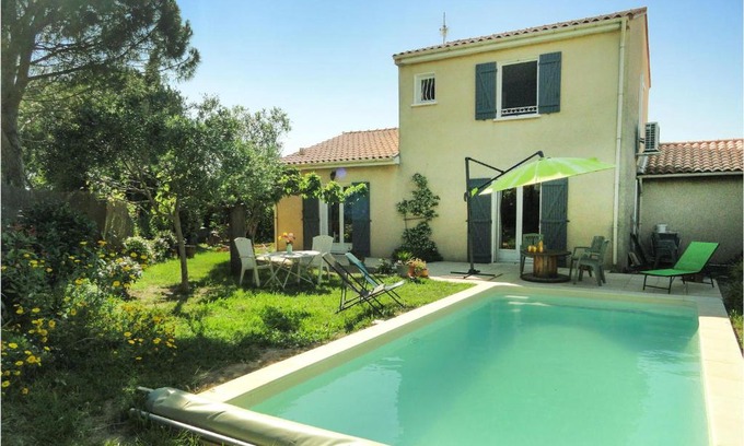 Nissan-lez-Enserune House | Family-Friendly 3 Bedroom Home with Pool in Nissan Lez Enserune