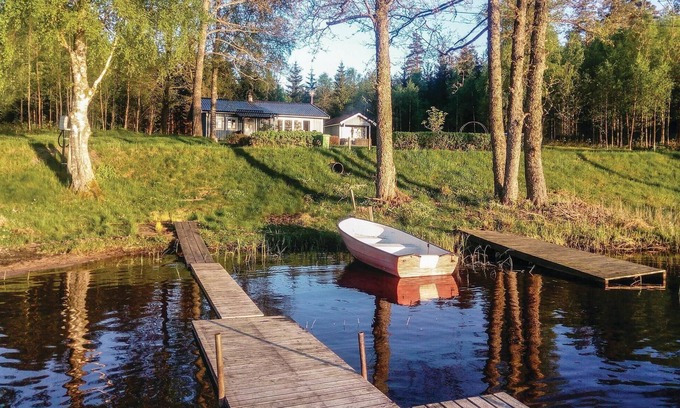 Gislaved House | Unforgettable 2 Bedroom Getaway in Gislaved with Spa & Lake View
