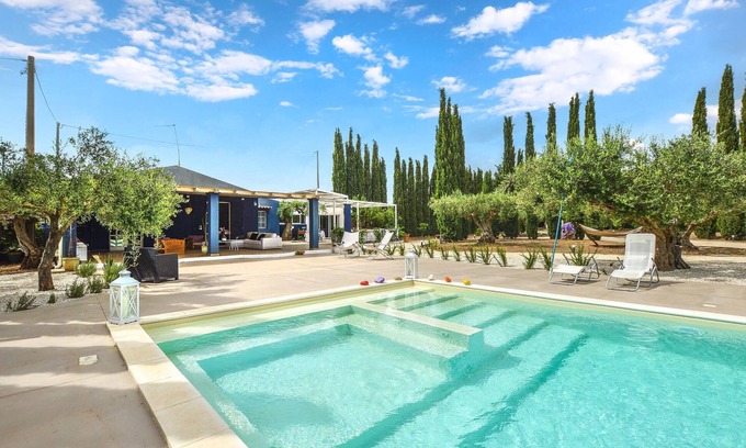Menfi House | Discover a Modern Vacation Home with Private Pool & Spa
