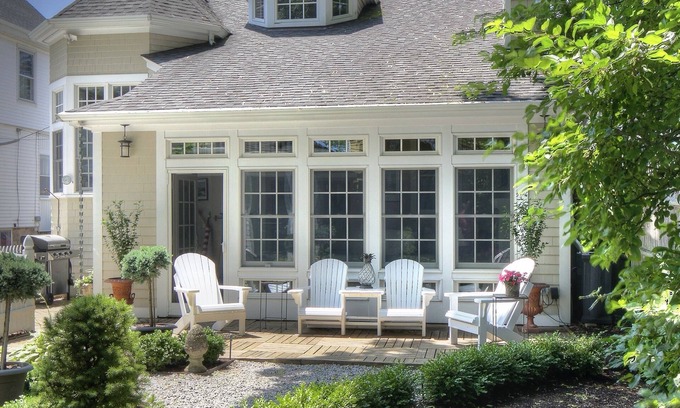 The Point House | Idyllic Newport Home Steps from Water and Town Attractions