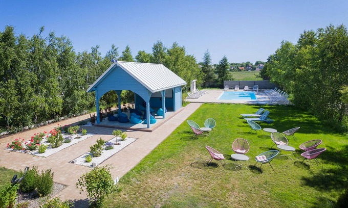 Nowecin House | Experience a Relaxing Vacation Home with Pool and Spa Access