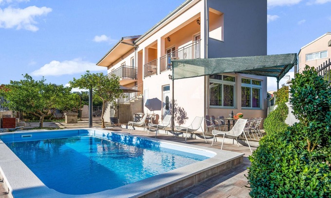 Razanj House | Relax in a Semi-Detached House with Private Pool Access