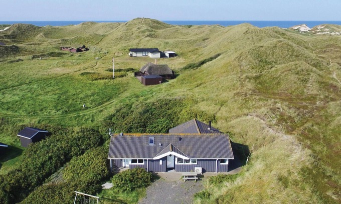 Houvig House | Spacious Cottage with Ocean View and Hot Tub for Everyone