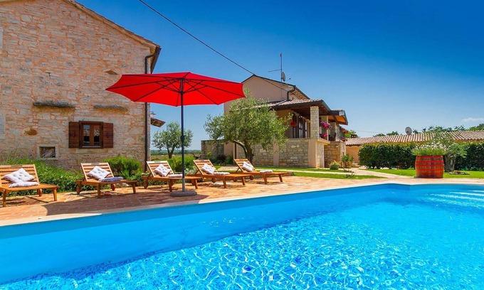 Krmed House | Discover Two Historic Istrian Homes with Private Pool