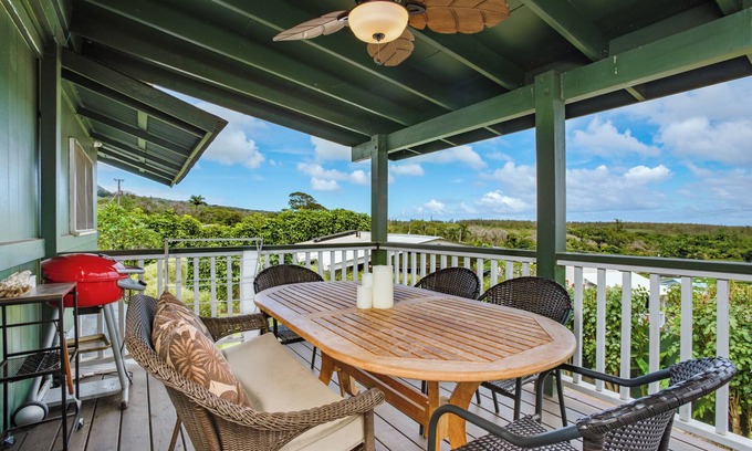 Hana House | Serene Home in Hana with Ocean Views and Pool Access