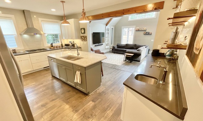 Whitefish Bay House | Inviting Home with Lake Views Near Downtown - Rated 9.8/10