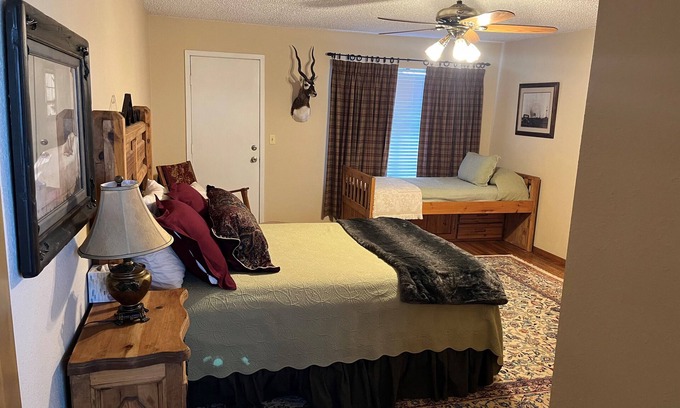 Lelia Lake House | Inviting Retreat on Scenic Ranch with Spa & Hot Tub