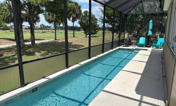 The Villages House | Top Rated Home on Golf Course with Private Pool & Pet Friendly