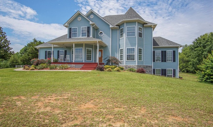 White Plains House | Serene Home with Hot Tub and Pond Views Await