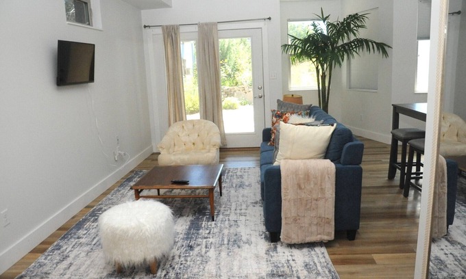Pueblo Apartment | Inviting Home Steps from Downtown Dining and Entertainment