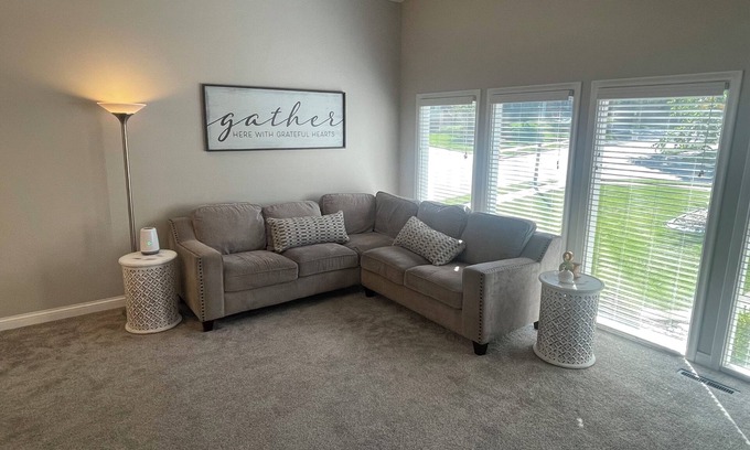 Millard House | Tranquil Home with Peaceful Backyard for Family Getaways