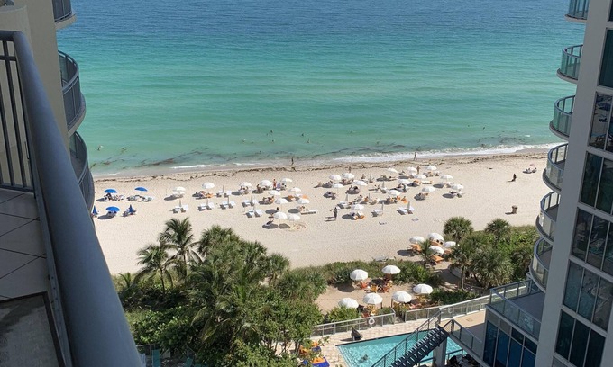 Sunny Isles Beach Hotel | Coastal Retreat: Beachfront Suite with Pool & Spa Access