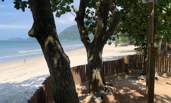 Barequecaba House | Beachfront Escape with Pool at Guaecá House Retreat