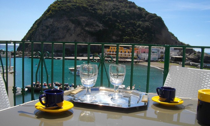 Sant'Angelo House | Serene Seaside Retreat with Ocean View & Pool in Ischia