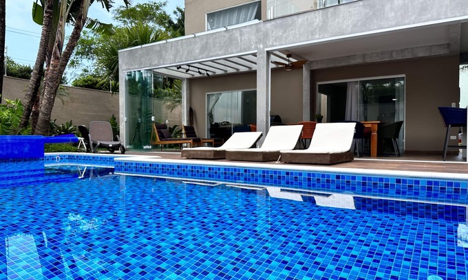 Juquehy House | Cozy Beach House on Juquehy with Pool and Spa Amenities