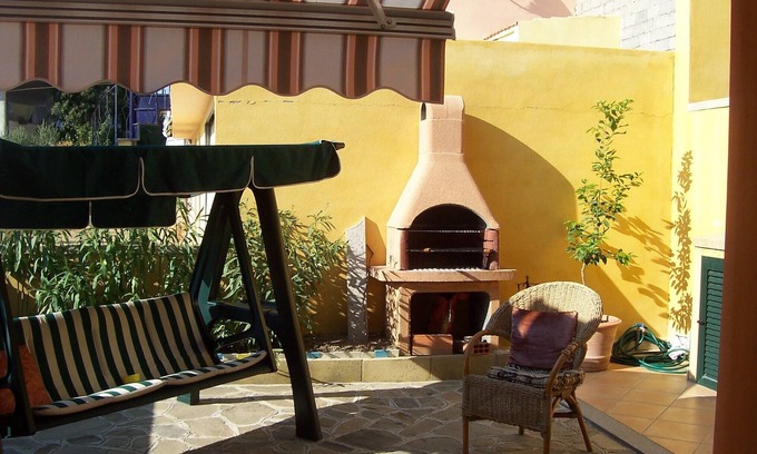 S'Iscala House | Inviting Home with Terrace, Steps from the Sardinian Sea
