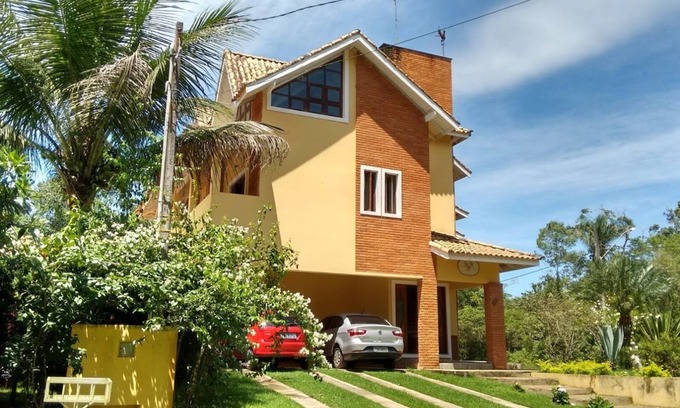 Peruibe House | Inviting Home with Pool, Soccer Field & Top Guest Rating