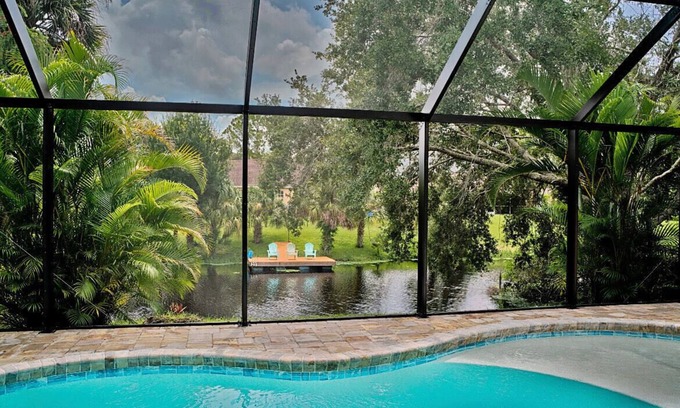 North Port House | Idyllic Home with Heated Pool, Near Beaches & Shopping
