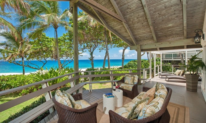 Pupukea House | Island Style Beachfront Retreat with Ocean View & Family Amenities