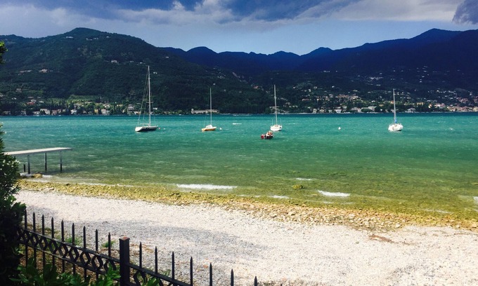 Portese Villa | Seaside Villa with Private Beach & Garden for 8 Guests