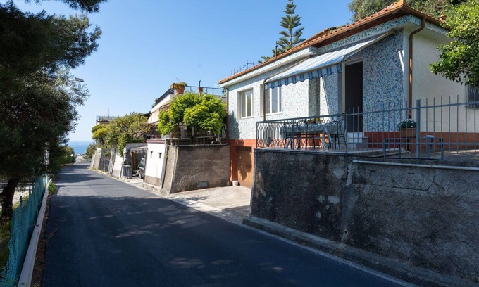 San Lorenzo al Mare House | Private Villa for 7 with Ocean View and Terrace Retreat