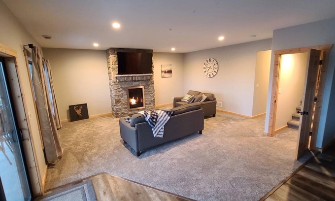 Apple River House | Serene Lake House with Private Beach and Scenic Trails