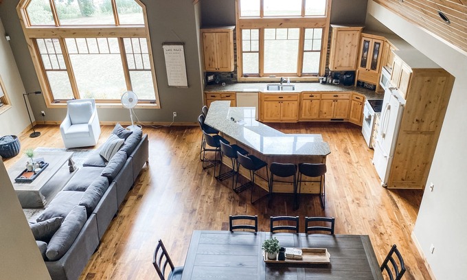 South Haven House | Family-Friendly Lake House with Private Beach & Pool