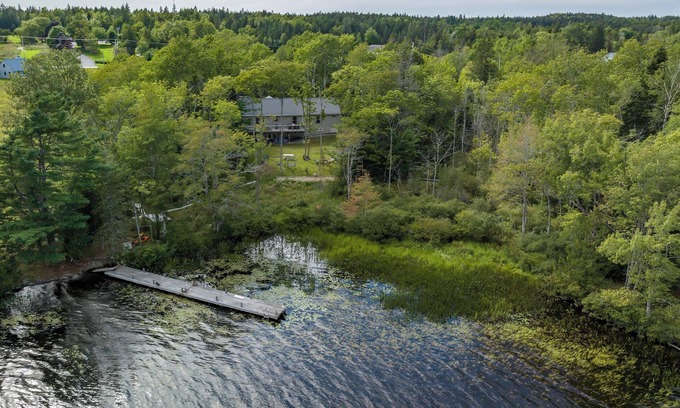 Seal Cove House | Scenic Lakefront Retreat Adjacent to Acadia National Park