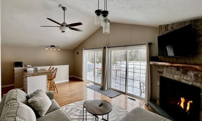 East Wakefield House | Serene Lakefront Escape with Trails and Family-Friendly Amenities