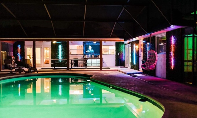Casselberry House | Enchanting Lakehouse with Pool and Private Movie Theater