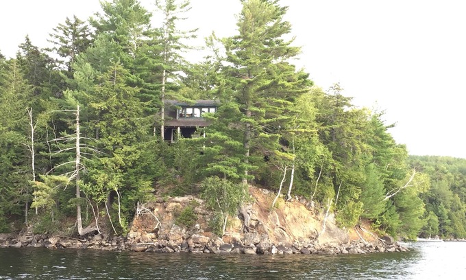 Greenville Cabin | Idyllic Lakefront Lodge with Beach, Dock, and Ocean Views