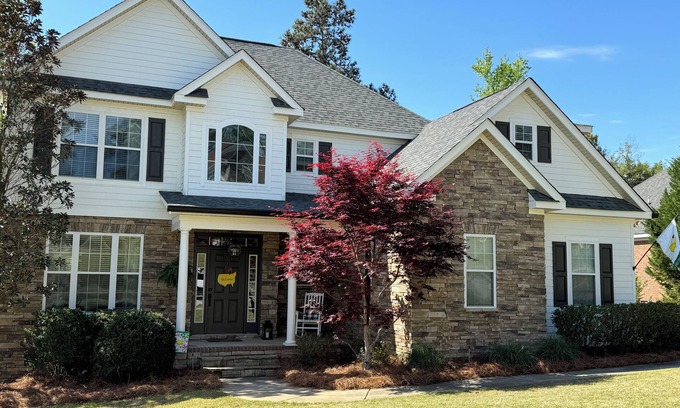 Evans House | Exquisite Masters Rental with Pool & Spa in Serene Setting