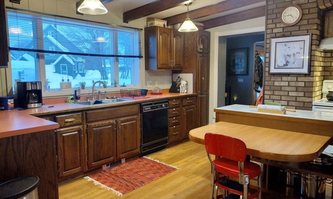 Laurium House | Beautiful mining home near snowmobile/ATV trail system and Ski trails