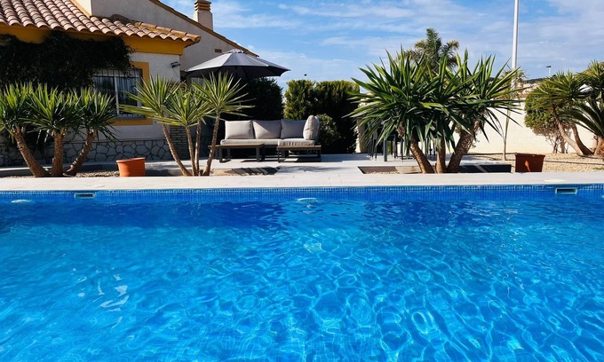 Mazarron House | Modern Villa with Private Pool & Ocean View, Rated 9.8/10